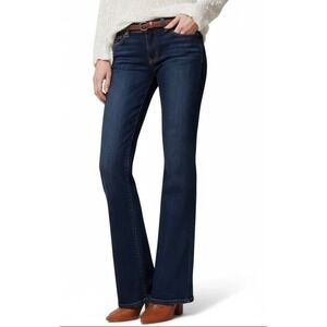 Paige Skyline Boot Dark Wash Jeans Women size 30 mid rise made in USA